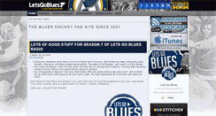 Desktop Screenshot of letsgoblues.com